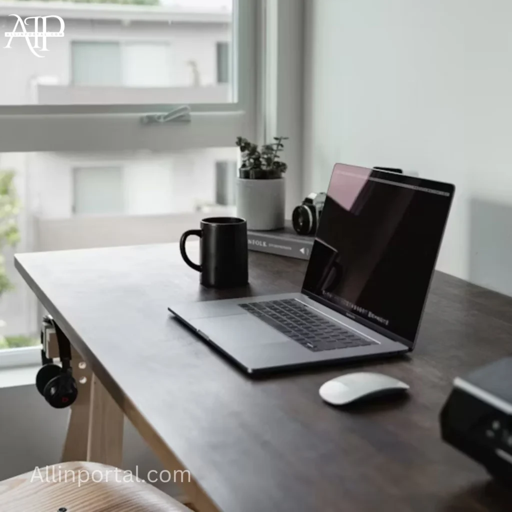 Professional Desk Setup Image
