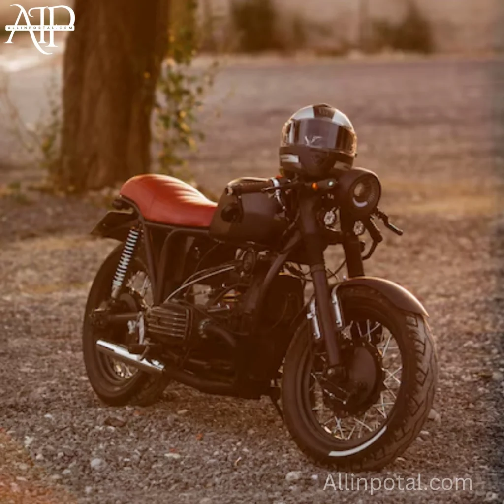 Classic motorcycle showcase.