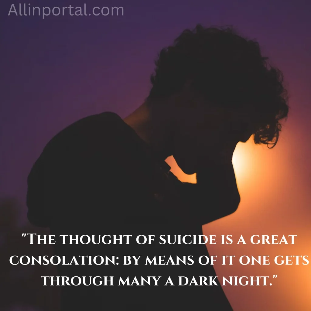 Quotes of suicide