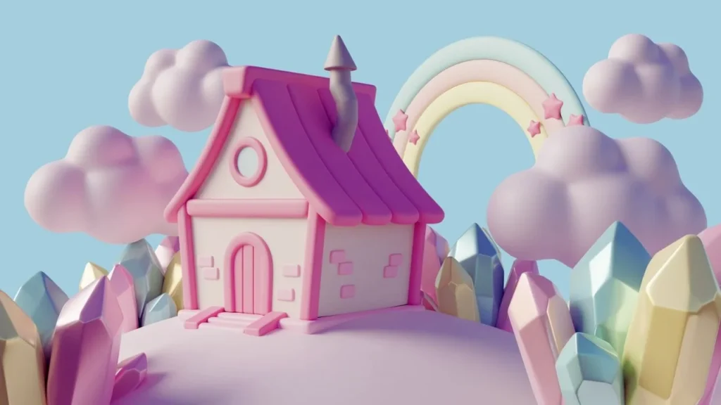 Eco-friendly dollhouse wallpaper options.