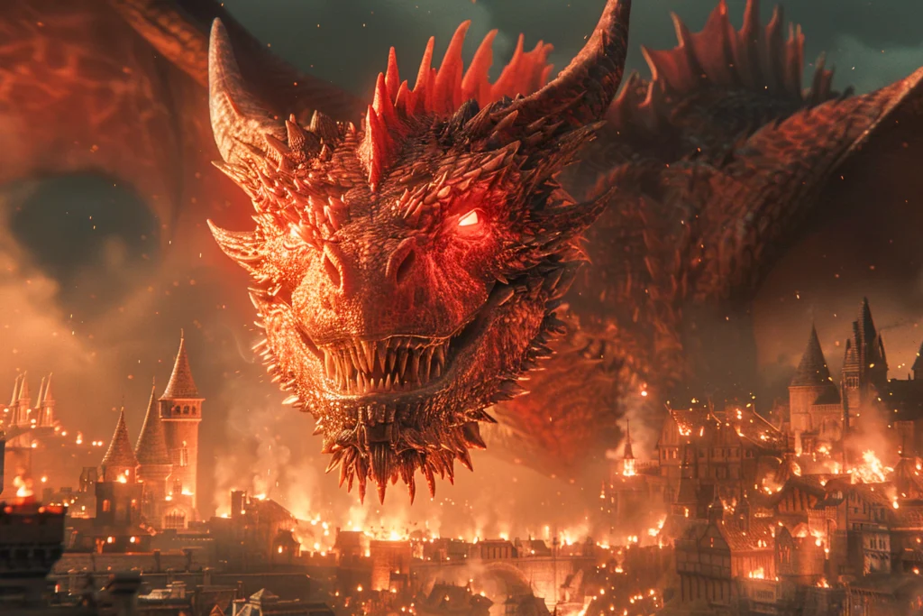 Legendary Red Dragon Encounter in 5e